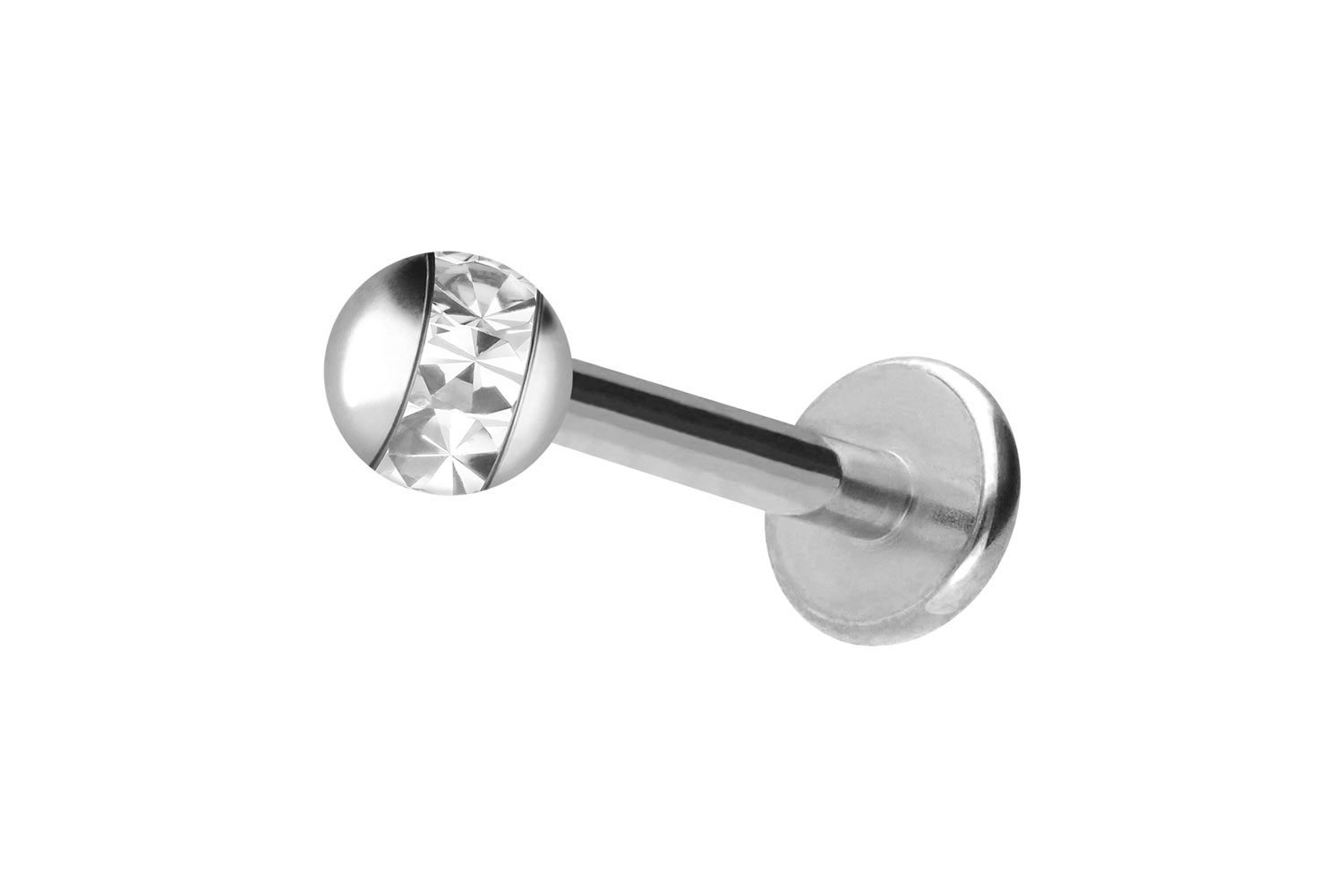 Chirurgenstahl Labret Piercing EPOXY-RING-KUGEL